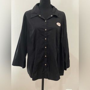Harley-Davidson Black Button-Down Shirt